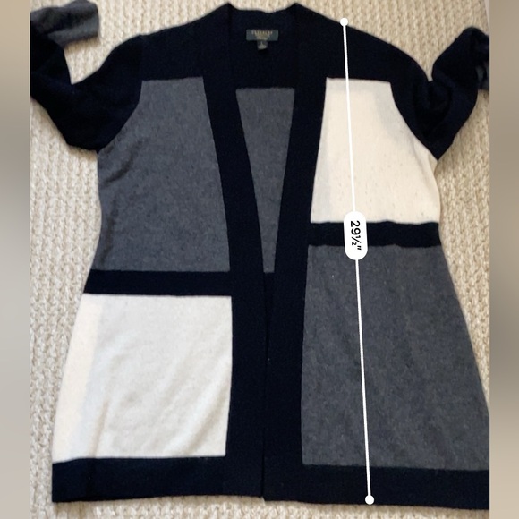 CHARTER CLUB | 100% Cashmere Women’s Long Cardigan Large - Picture 11 of 12